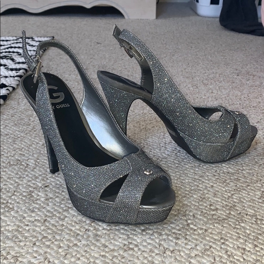 Guess Platform Silver Heals